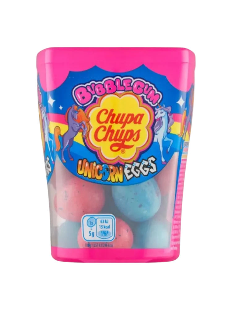 Chupa Chups Жевательная резинка Unicorn Eggs 90гр